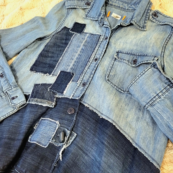 Broken Ghost Denim Dress - Picture 3 of 5